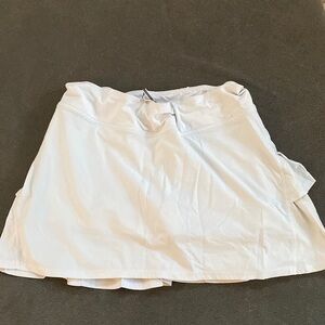 White lululemon tennis skirt